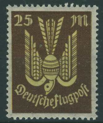 Niemcy 25 Mark - Flugpost , symbol ptaka