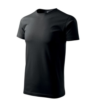 KLASYK T-shirt męski BASIC MALFINI czarny XL