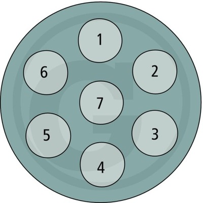 Hella разъём 4558jb 001943041 фото №1