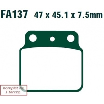 TRINKELĖS HAM. MOTO. ARCTIC CAT (ATV) 400 DVX SPORT (04-08) FA137R 