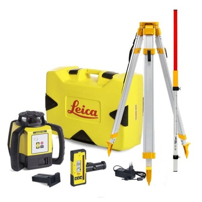 Niwelator laserowy Leica Rugby 620 Pełny zestaw