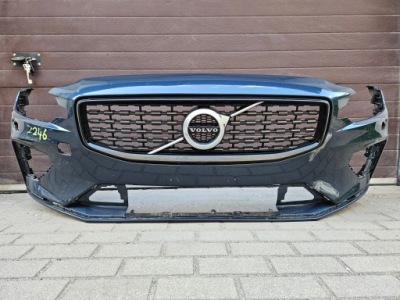 Бампер перед передній volvo v60 ii s60 iii 2018- r-design 31455622 + решітка радіатора фото №1