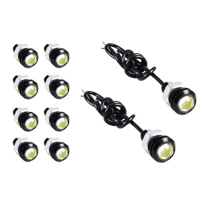 LUCES DIODO LUMINOSO LED EAGLE EYE DE AUTOMÓVIL MOTOCYKLE 10 PIEZAS  