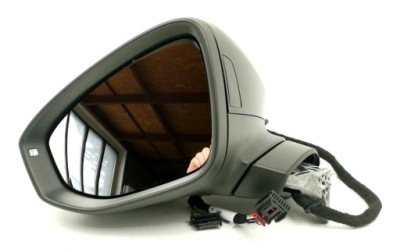 Зеркало левая vw id.7 14a857507j nowa оригинальная фото №1