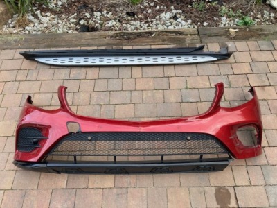 Mercedes glc x 253 amg бампер решётка фото №1