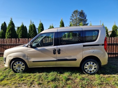 Передний блок двигателя + порог левый fiat doblo ii 10- фото №1