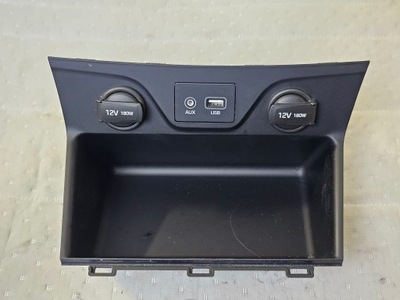 PANEL RANURA WEJSCIE PORT USB AUX CENICERO GUANTERA HYUNDAI TUCSON II  