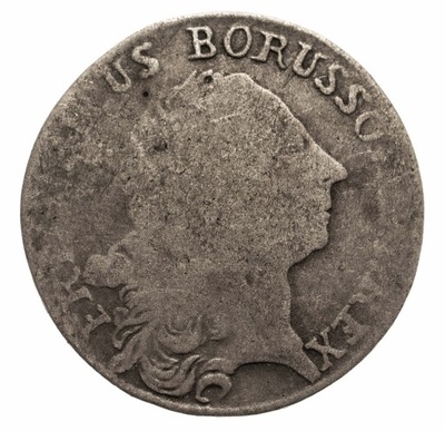 Fryderyk II 1740-86,12 CZĘŚĆ TALARA 1765/B WROCŁAW
