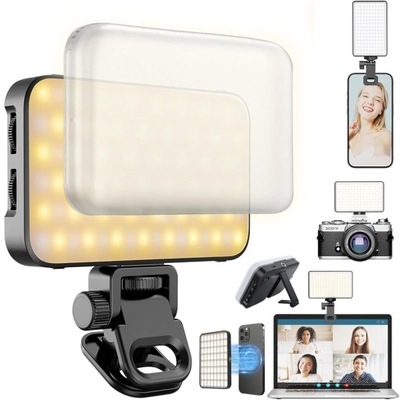 LAMPA SELFIE OŚWIETLENIE LED OŚWIETLENIE DO ZDJĘĆ LAMPA DO TIKTOKA RELACJE