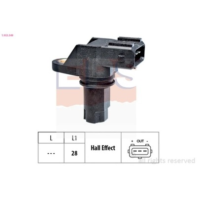 ALTERNADOR IMPULSOW, EJE DE CIGÜEÑAL EPS 1.953.349  