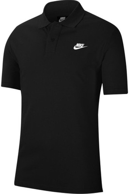 KOSZULKA POLO NIKE MĘSKA KOSZULKA POLÓWKA CZARNA