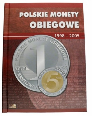 ALBUM NA POLSKIE MONETY OBIEGOWE 1998-2005 E-HOBBY