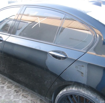 Дверь левая задняя bmw 750 f01 - полный фото №1