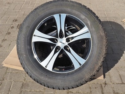 VW TOUAREG 7L ДИСК АЛЮМИНИЙ АЛЮМИНИЙ 17″ AUTEC 7,5JX17H2 ET50 5X130 ХОРОШОЕ СОСТОЯНИЕ фото