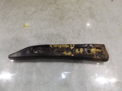 Fabia ii lift направляющая бампера левый перед фото №1