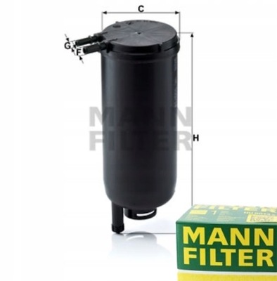 Фільтр пального mann-filter do mitsubishi canter фото №1