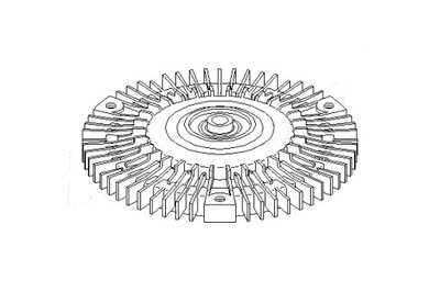 Topran вязкостная муфта сцепление mercedes e 320 cdi 210.02 фото №1