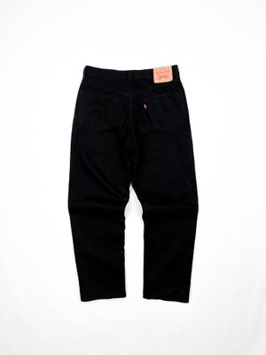 Levi's 550 czarne spodnie jeansy 34/29 M..