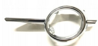 Решётка хром противотуманная фара бампер infiniti g37 q60 фото №1