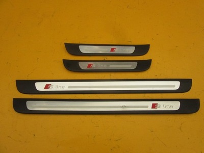 Audi a6 c7 s-line накладки накладки порогові комплект фото №1