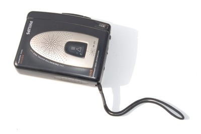 Stara odtwarzacz kasetowy Walkman dyktafon Philips AQ6340 antyk unikat