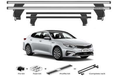 MALETERO DE TECHO ALUMINIO KIA OPTIMA (JF) MODELO PRODUKOWANY DE 2015>  