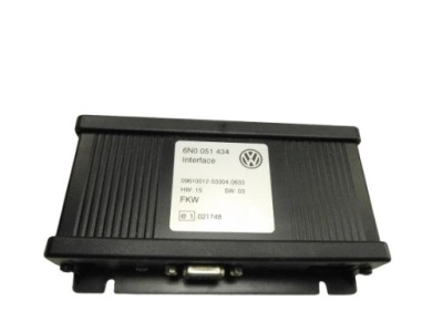 Модуль керуючий двигуном vw touaran 6n0051434 фото №1