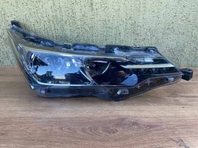 Toyota corolla e16 lift 16-19 лампа правая передняя фото №1