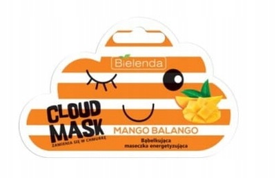 BIELENDA CLOUD MASK BĄBELKUJĄCA MASECZKA MANGO