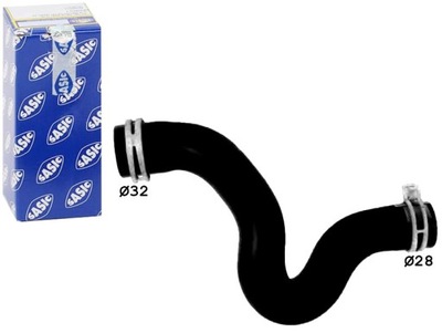 Sasic шланг радіатора citroen c-elysee peugeot 3 фото №1