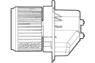 DENSO VENTILADOR SOPLADORES LANCIA YPSILON 0.9-1.3D 05.11-  