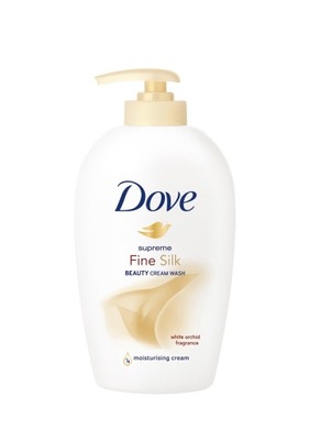 Dove Supreme Fine Silk Mydło w płynie z pompką