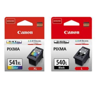 Zestaw oryginalnych wkładów Canon PG-540L i CL-541XL