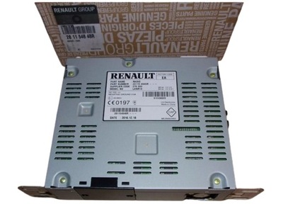 RADIO DE AUTOMÓVIL 281154646R RENAULT MEGANE IV,SCENIC IV ORIGINAL  