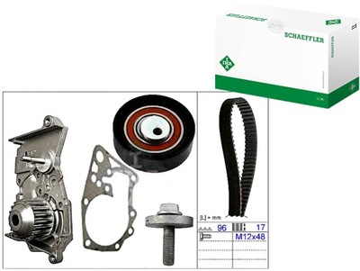 Набір ремінь розподільного валу з насос dacia dokker dokker фото №1