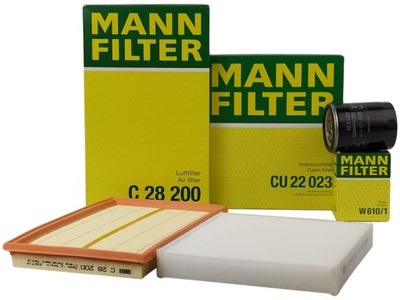 MANN SET FILTERS SUZUKI SX4 S-CROSS 1.6  