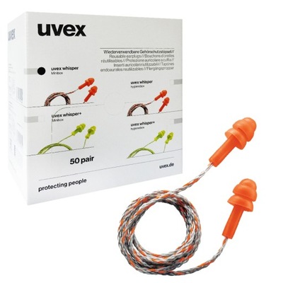 Zatyczki do uszu Uvex Whisper Minibox -50 par