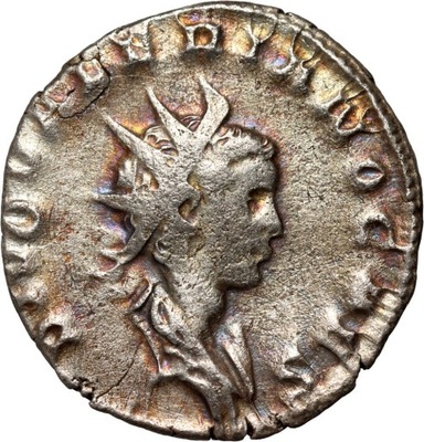Cesarstwo Rzymskie, Walerian I 253-260, antoninian, Lugdunum