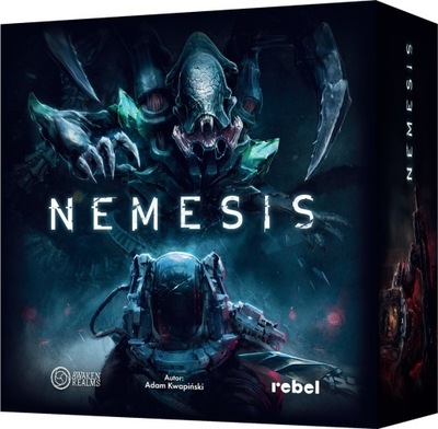 NEMESIS GRA PLANSZOWA SURVIVAL HORROR REBEL