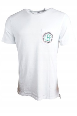 LEE L62JAI12A t-shirt biały z napisem M U36 10
