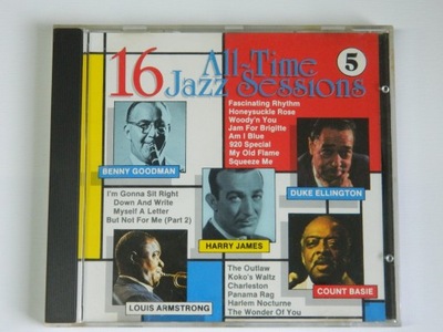 16 All-Time Jazz Sessions 5 CD