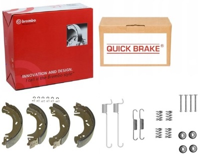 Гальмівні колодки+ пружини nissan interstar x70 2002- фото №1