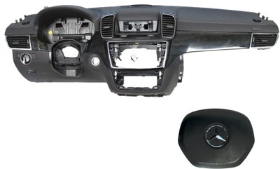 Панель приладів консоль подушка безпеки ремені mercedese gls x166 фото №1