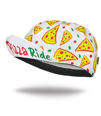 Bawełniana Czapeczka Rowerowa Pizza Ride