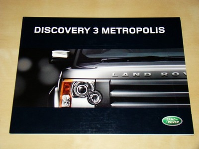 Land Rover Discovery 3 Metropolis 2006 