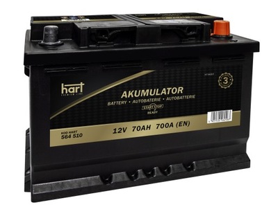 АККУМУЛЯТОР 70AH 700A +P 278X175X190 PREMIUM EFB START-STOP