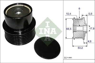 RUEDA POLEA ALTERNADOR VOLVO 535019510  