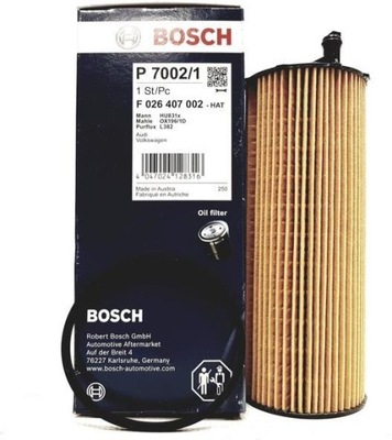 FILTRO ACEITES BOSCH A4 A5 A6 Q5 Q7 TOUAREG 2.7 3.0  