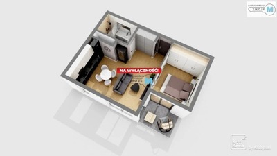 Mieszkanie, Kielce, 41 m²
