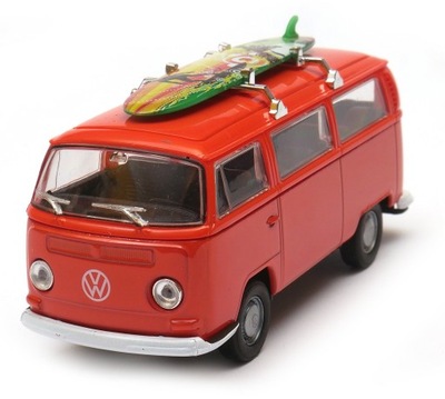 Volkswagen T2 Bus serfing 1972 1:34-39 WELLY pomar